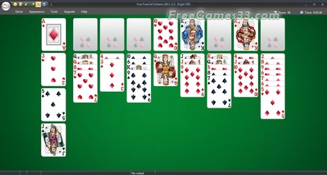 Free FreeCell Solitaire v5.1