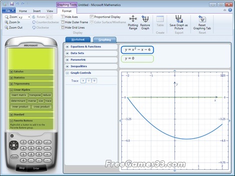 Microsoft Mathematics v4.0.1108