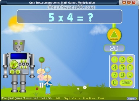 Math Games - Multiplication v1.1