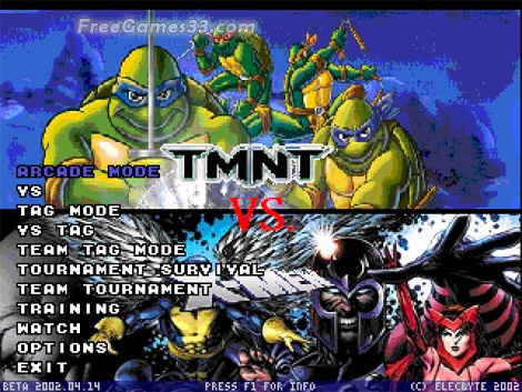 TMNT vs X-Men 