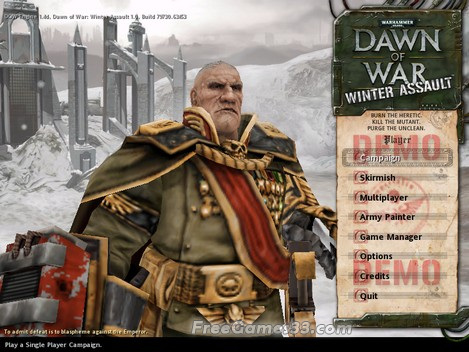 Warhammer 40,000: Dawn of War - Winter Assault Demo 