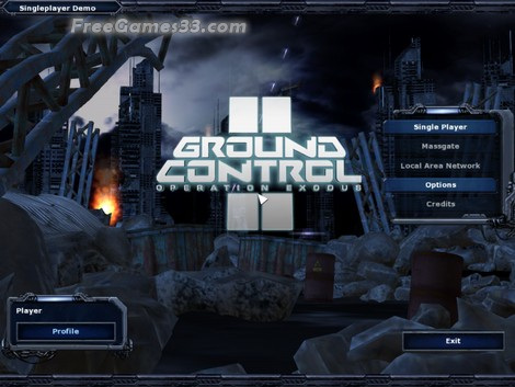 Ground Control II: Operation Exodus Demo 