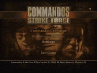 Commandos Strike Force Demo