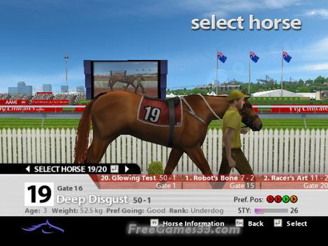 Melbourne Cup Challenge Demo 