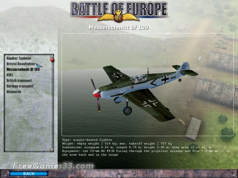 Battle of Europe: Royal Air Force Demo 